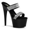 Pleaser - ADORE7022 Mules à talons - Chaussures de pole dance - Noir Product image
